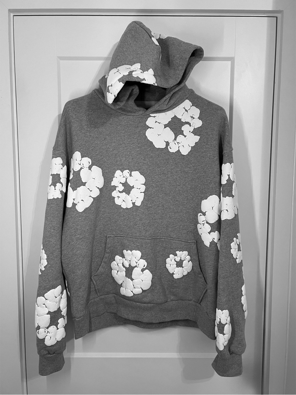 Denim Tears Heather Grey Hoodie Large